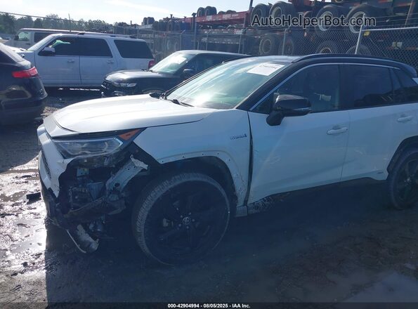 JTME6RFVXLD501549 2020 TOYOTA RAV4 HYBRID White 