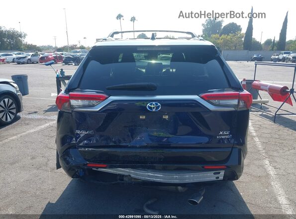 JTMEWRFV1LJ047757 2020 TOYOTA RAV4 HYBRID Dark Blue 