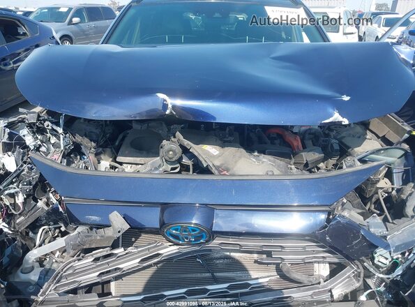 JTMEWRFV1LJ047757 2020 TOYOTA RAV4 HYBRID Dark Blue უკანა ხედი