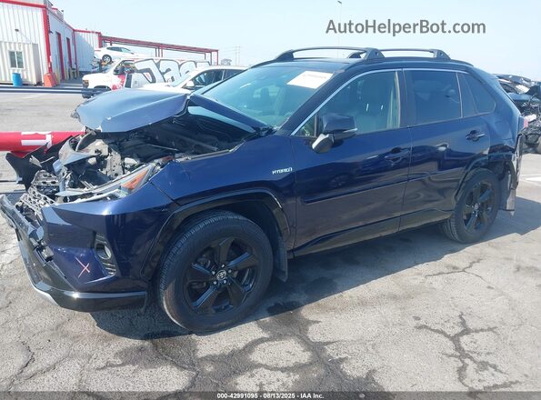 JTMEWRFV1LJ047757 2020 TOYOTA RAV4 HYBRID Dark Blue წინა მარცხენა ხედი სამი მეოთხედიდან
