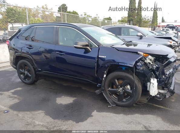 JTMEWRFV8LD531858 2020 TOYOTA RAV4 Blue Սալոնի հետևի տեսք