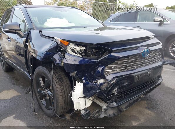 JTMEWRFV8LD531858 2020 TOYOTA RAV4 Blue Դիմացի տեսք