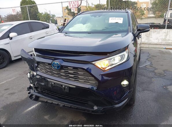 JTMEWRFV8LD531858 2020 TOYOTA RAV4 Blue Սարքավորումների վահանակի տեսք