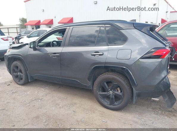 JTMEWRFV9KD512623 2019 TOYOTA RAV4 HYBRID Gray Вид задньої частини салону