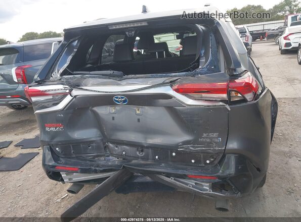 JTMEWRFV9KD512623 2019 TOYOTA RAV4 HYBRID Gray 