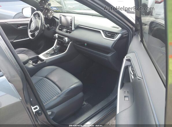 JTMEWRFV9KD512623 2019 TOYOTA RAV4 HYBRID Gray Вид салону спереду