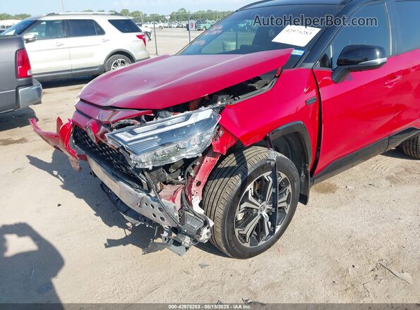 JTMFB3FV3RD185014 2024 TOYOTA RAV4 PRIME Красный Вид спереди