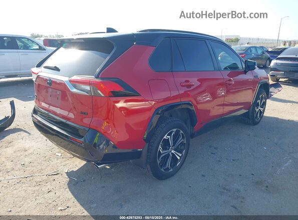 JTMFB3FV3RD185014 2024 TOYOTA RAV4 PRIME Красный Задняя правая четверть