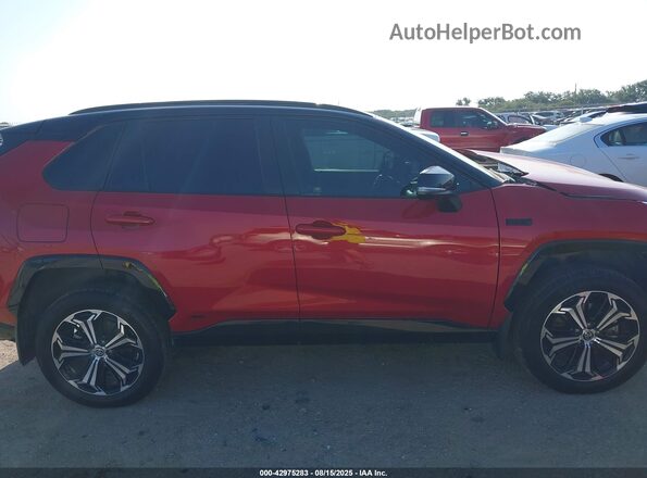 JTMFB3FV3RD185014 2024 TOYOTA RAV4 PRIME Красный Вид задней части салона