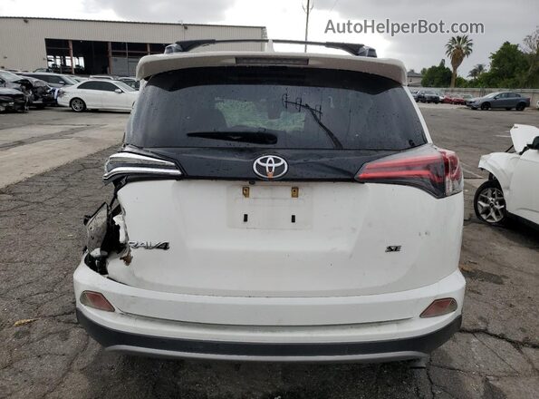 JTMNFREV7JJ725510 2018 TOYOTA RAV4 White Вид ззаду