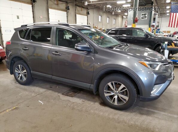 JTMRFREV2JJ237518 2018 TOYOTA RAV4 Gray 