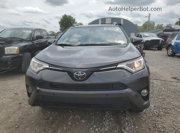 JTMWFREV5JJ171730 2018 TOYOTA RAV4 Gray 