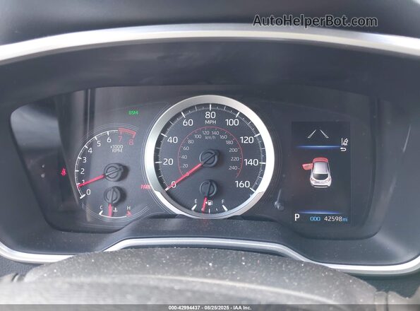 JTND4RBEXL3074897 2020 TOYOTA LL Silver უკანა სავარძლების ხედი