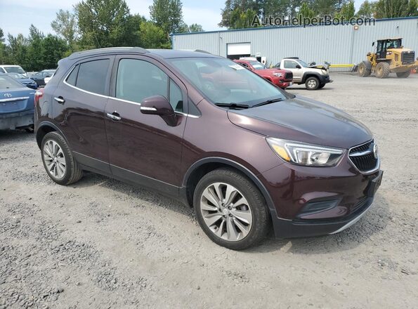 KL4CJASB0JB702155 2018 BUICK ENCORE Burgundy 