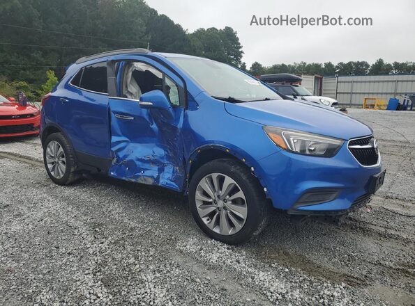 KL4CJASB1JB574640 2018 BUICK ENCORE Blue 