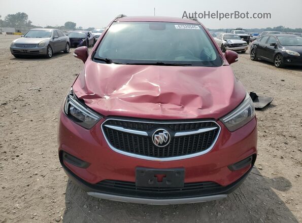 KL4CJASB4JB643451 2018 BUICK ENCORE Red 