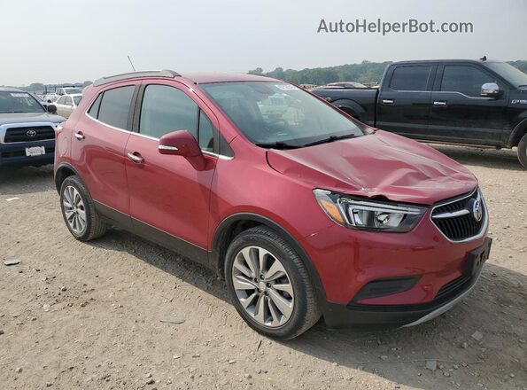 KL4CJASB4JB643451 2018 BUICK ENCORE Red 