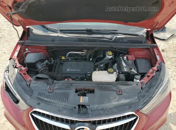 KL4CJASB4JB643451 2018 BUICK ENCORE Red 