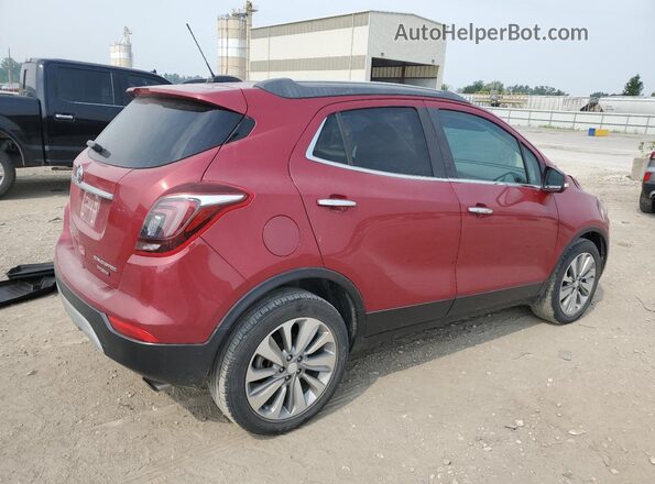 KL4CJASB4JB643451 2018 BUICK ENCORE Red 