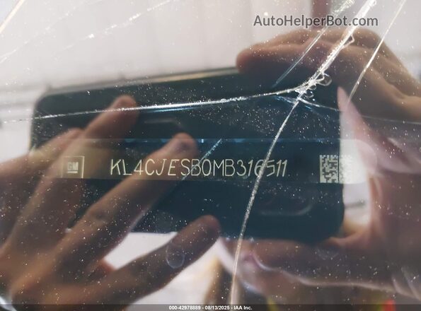 KL4CJESB0MB316511 2021 BUICK ENCORE Black Engine compartment view