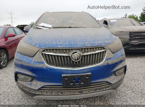 KL4CJGSBXJB666252 2018 BUICK ENCORE Blue 