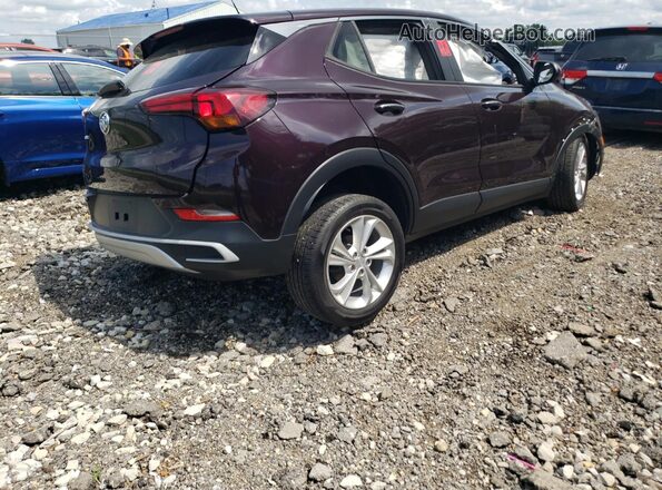 KL4MMBS24MB120310 2021 BUICK ENCORE Burgundy Trasero derecho