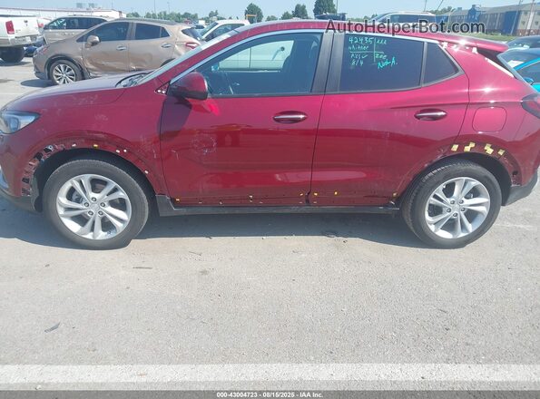 KL4MMBS29PB157714 2023 BUICK ENCORE Темно-бордовый Вид спереди