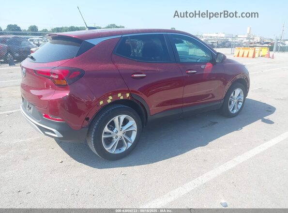 KL4MMBS29PB157714 2023 BUICK ENCORE Темно-бордовый Задняя правая четверть