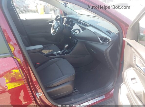 KL4MMBS29PB157714 2023 BUICK ENCORE Темно-бордовый Вид салона спереди