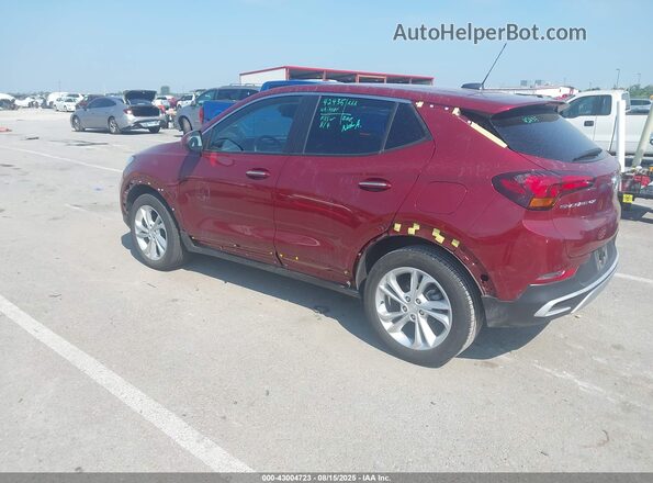 KL4MMBS29PB157714 2023 BUICK ENCORE Темно-бордовый Задняя левая четверть