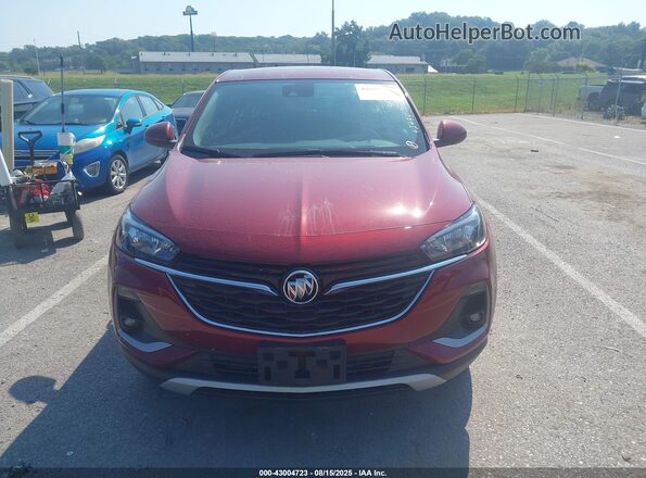 KL4MMBS29PB157714 2023 BUICK ENCORE Темно-бордовый Вид щитка приборов