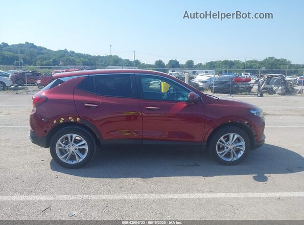 KL4MMBS29PB157714 2023 BUICK ENCORE Темно-бордовый Вид задней части салона