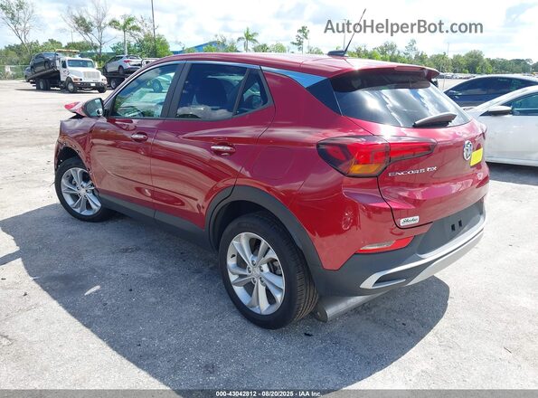 KL4MMBS2XMB124295 2021 BUICK ENCORE Red უკანა მარცხენა