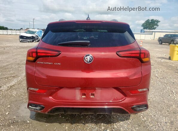 KL4MMDS20MB070906 2021 BUICK ENCORE Red Widok z tyłu