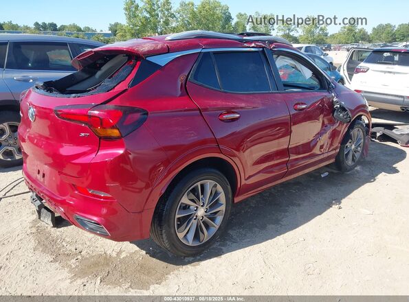 KL4MMDSL0LB132988 2020 BUICK ENCORE Бордовый Задняя правая четверть