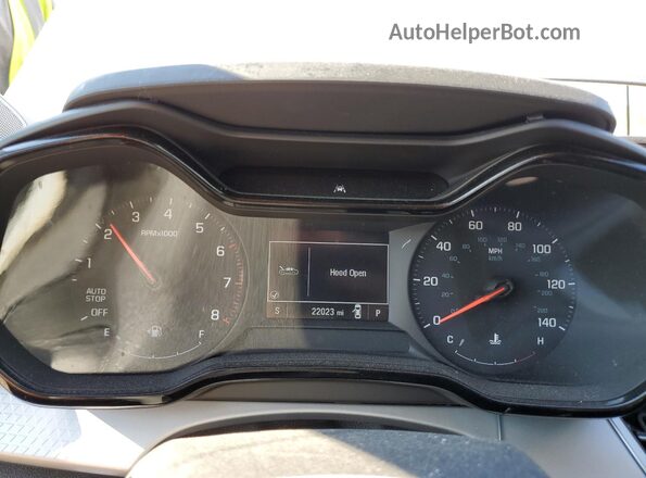 KL77LFE22RC027227 2024 CHEVROLET TRAX Серый Вид щитка приборов