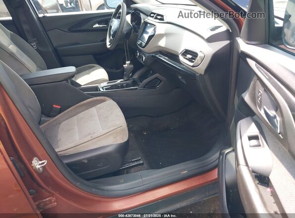KL79MPS27MB113390 2021 CHEVROLET TRAILBLAZER Orange Vista interior delantera