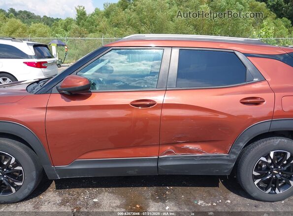 KL79MPS27MB113390 2021 CHEVROLET TRAILBLAZER Orange 