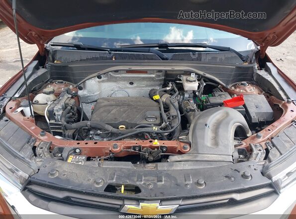 KL79MPS27MB113390 2021 CHEVROLET TRAILBLAZER Orange Vista trasera
