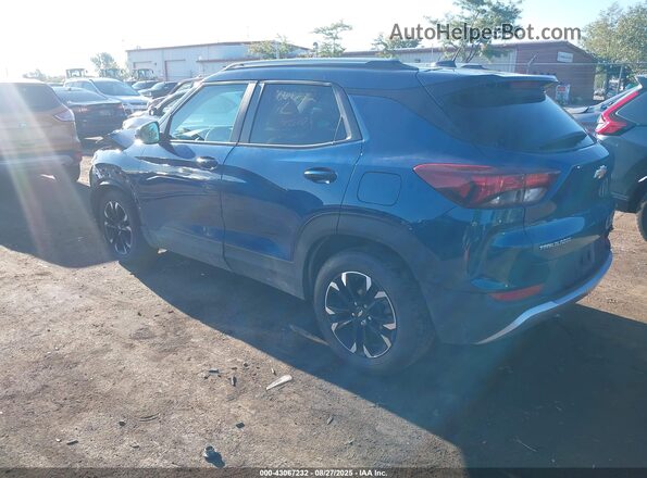 KL79MPS2XMB118020 2021 CHEVROLET TRAILBLAZER Blue უკანა მარცხენა