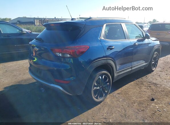 KL79MPS2XMB118020 2021 CHEVROLET TRAILBLAZER Blue უკანა მარჯვენა