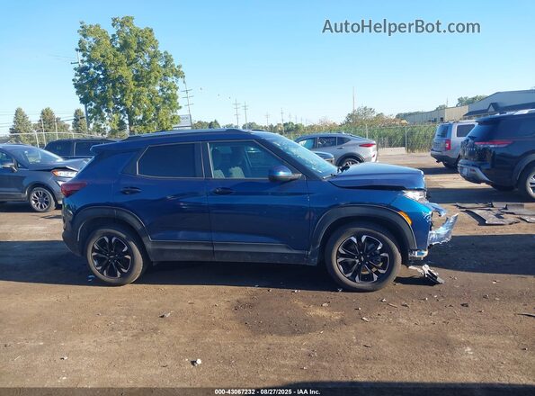 KL79MPS2XMB118020 2021 CHEVROLET TRAILBLAZER Blue უკანა სალონის ხედი