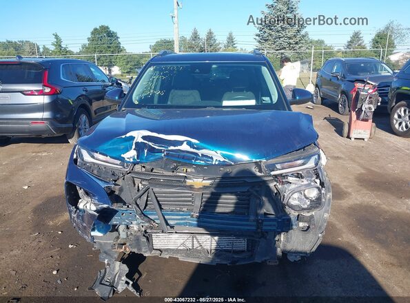 KL79MPS2XMB118020 2021 CHEVROLET TRAILBLAZER Blue ხელსაწყოთა პანელის ხედი