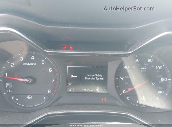 KL79MPSL2MB162134 2021 CHEVROLET TRAILBLAZER Gray Հետևի նստատեղերի տեսք