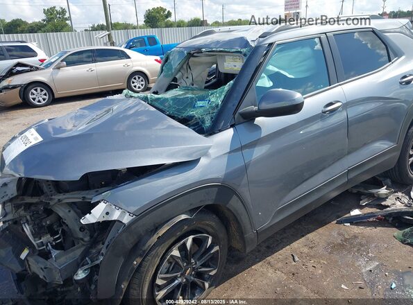 KL79MPSL3NB081676 2022 CHEVROLET TRAILBLAZER Gray Вид спереду
