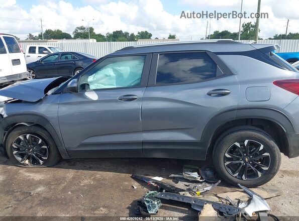 KL79MPSL3NB081676 2022 CHEVROLET TRAILBLAZER Gray Вид задньої частини салону