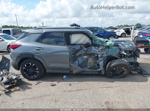 KL79MPSL3NB081676 2022 CHEVROLET TRAILBLAZER Gray Вид щитка приладів