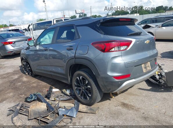 KL79MPSL3NB081676 2022 CHEVROLET TRAILBLAZER Gray Задня ліва чверть