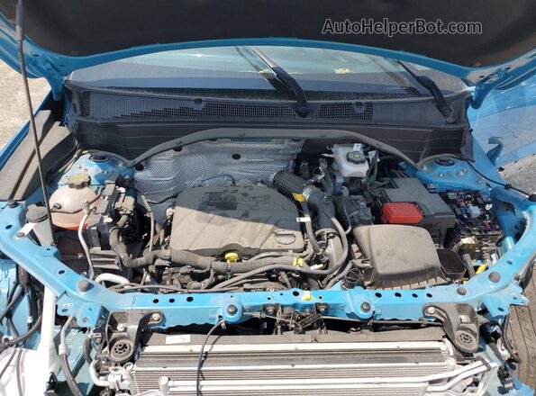 KL79MPSPXSB010795 2025 CHEVROLET TRAILBLAZER Blue 