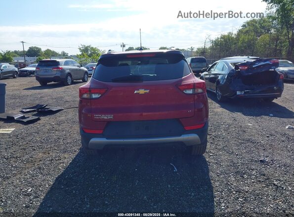 KL79MRSL1MB109114 2021 CHEVROLET TRAILBLAZER Red 